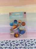 Jolee's Boutique The Globe & Planets 3-Dimensional Sticker Pack, New/Sealed