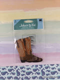 Jolee's by You Men's Cowboy Boots 3-Dimensional Sticker Pack, New/Sealed