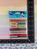 Walt Disney's Mickey Mouse Ribbon Set 3-Dimensional Sticker Pack, New/Sealed