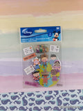 Walt Disney's Small World 3-Dimensional Sticker Pack, New/Sealed