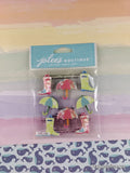 Jolee's Boutique Galoshes & Umbrellas Repeats 3-Dimensional Sticker Pack, New/Sealed