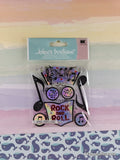 Jolee's Boutique SHINY Music Rock & Roll 3-Dimensional Sticker Pack, New/Sealed