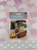 Jolee's Boutique Canoe Trip 3-Dimensional Sticker Pack, New/Sealed