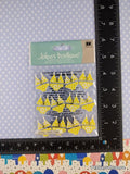 Jolee's Boutique GLITTERY Yellow Bikinis Repeats 3-Dimensional Sticker Pack, New/Sealed