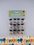Jolee's Boutique GLITTERY Grad Cap 'n' Diploma Repeats 3-Dimensional Sticker Pack, New/Sealed