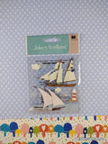 Jolee's Boutique Nautical Travel 3-Dimensional Sticker Pack, New/Sealed