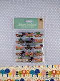 Jolee's Boutique SHINY Mardi Gras Masks Repeats 3-Dimensional Sticker Pack, New/Sealed
