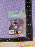 Jolee's Boutique Wine Tasting 3-Dimensional Sticker Pack, New/Sealed