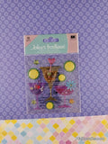 Jolee's Boutique Birthday Drinks 3-Dimensional Sticker Pack, New/Sealed