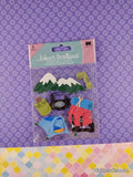 Jolee's Boutique Camping 3-Dimensional Sticker Pack, New/Sealed