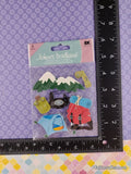 Jolee's Boutique Camping 3-Dimensional Sticker Pack, New/Sealed