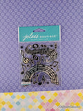 Jolee's Boutique SPARKLY Music Notes 3-Dimensional Sticker Pack, New/Sealed