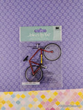 Jolee's Boutique SHINY Red Bicycle 3-Dimensional Sticker Pack, New/Sealed