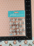 Jolee's Boutique SPARKLY Christmas Angel Repeats 3-Dimensional Sticker Pack, New/Sealed