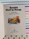 Vintage 1987 1st Printing Kermit's Mixed-up Message Scholastic Softcover