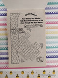 Vintage Disney's Toontown Activity Pad: Toons Over Easy Softcover, Like New