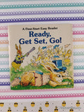 Vintage 1980 Ready, Get Set, Go! First-Start Easy Reader Miniature Softcover