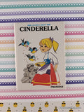 Vintage 1987 Cinderella/Jack and the Beanstalk Children's Library Miniature Hardcover, Like New