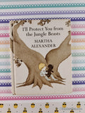 Vintage 1973 1st Printing I'll Protect You From the Jungle Beasts Miniature Hardcover