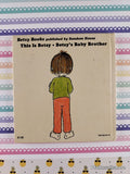 Vintage 1975 1st Edition This is Betsy by Gunilla Wolde Miniature Hardcover