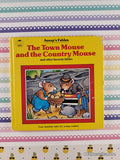 Vintage 1984 Aesop's Fables: The Town Mouse and the Country Mouse Miniature Hardcover