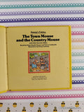 Vintage 1984 Aesop's Fables: The Town Mouse and the Country Mouse Miniature Hardcover