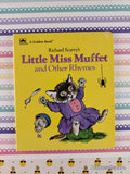Vintage 1964 1st Printing Richard Scarry's Little Miss Muffet Miniature Board Book Hardcover