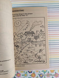 Vintage 1989 KidsBooks Vacation Puzzle & Fun Book Softcover, Like New