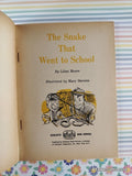 Vintage 1967 6th Printing The Snake That Went to School Scholastic Softcover