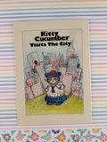 Vintage 1985 Kitty Cucumber Visits the City Illustrated Softcover Booklet, Like New