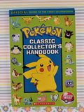 2017 1st Printing Pokemon Classic Collector's Handbook Softcover *w/Poster*