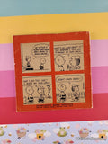 Vintage 1974 1st Printing Peanuts Lunch Bag Cook Book TW2531 Scholastic Softcover