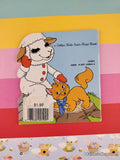 Vintage 1997 Lamb Chop & Friends Blue Ribbon Kitten Miniature Softcover