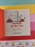 Vintage 1980 Animals at the Zoo First-Start Easy Reader Miniature Softcover