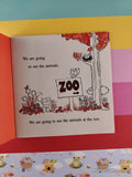 Vintage 1980 Animals at the Zoo First-Start Easy Reader Miniature Softcover