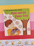 Vintage 1970 Peter and the Penny Tree First-Start Easy Reader Miniature Softcover