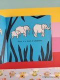 Vintage 1970 Elephant in Trouble First-Start Easy Reader Miniature Softcover