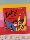 Vintage 1970 Betsy the Babysitter First-Start Easy Reader Miniature Softcover