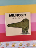 Vintage 1971 Mr. Nosey Original Mr. Men Books Miniature Softcover
