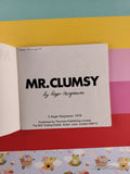 Vintage 1978 Mr. Clumsy Original Mr. Men Books Miniature Softcover