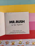 Vintage 1978 Mr. Rush Original Mr. Men Books Miniature Softcover
