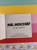 Vintage 1978 Mr. Mischief Original Mr. Men Books Miniature Softcover
