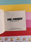 Vintage 1971 Original Mr. Men Books "Mr. Greedy" by Roger Hargreaves, Softcover