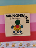 Vintage 1978 Mr. Nonsense Original Mr. Men Books Miniature Softcover