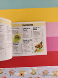 Vintage 1987 The Bug Book Miniature Illustrated Softcover, Like New