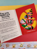Vintage 1993 Fun with Shells Little Dover Books Miniature Stencils Softcover, Like New