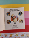 Vintage 1991 My Little Book About Mrs. Tiggy-Winkle Beatrix Potter Miniature Softcover