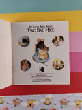 Vintage 1991 My Little Book About Two Bad Mice Beatrix Potter Miniature Softcover