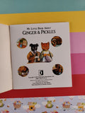 Vintage 1991 My Little Book About Ginger & Pickles Beatrix Potter Miniature Softcover
