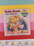 Vintage 1986 Teddy Bears Have Warm Hearts Miniature Softcover, Like New *w/Bookmarks*